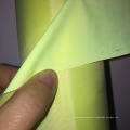 Poliéster 100% fluorescente amarelo / alaranjado fluorescente da tela